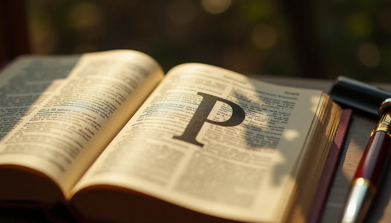 Dictionnaire français ouvert à la définition du mot photo, apocope de photographie, avec une plume posée sur la page